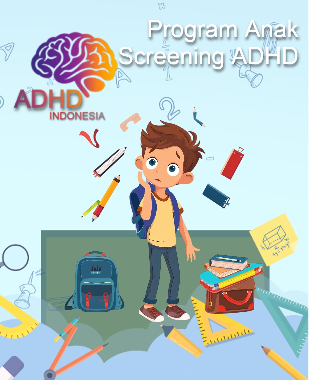 Program ADHD Indonesia Kabupaten Tanah Datar Screening ADHD Non-Diagnostik